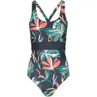 Mountain Warehouse Dames Yamba Bloemen Epieces Badpak (Teal)