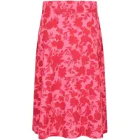 Mountain Warehouse Dames Waterfront Midi Rok (Rood)