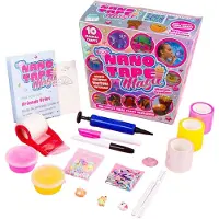 Gear2Play Nano Tape Magic - Deluxe Ultimate Creations - Maak 10 nano tape knutselontwerpen - Dé virale knutseltrend