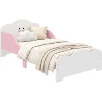 AIYAPLAY Kids Bed-MDF-143L x 77B x 60H cm-Rosa