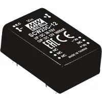 MEAN WELL SCW20C-05 DC/DC-convertermodule 4 A 20 W Aantal uitgangen: 1 x Inhoud 1 stuk(s)