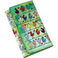 Goebel - James Rizzi | Sleuteltasje "Birds on a Love Wire" | Pop Art, Sleutel mapje