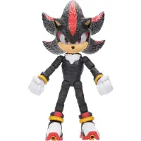 Sonic The Hedgehog Sonic 3 Film Actiefiguren 5-Inch Shadow Verzamelfiguur, Hoogwaardig Beweegbaar