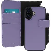 IMoshion Uitneembare 2-in-1 Luxe Bookcase voor de Apple iPhone 17 - Paars