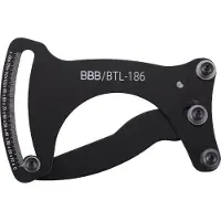 Bbb Cycling TensionGauge Spakenspanner - Voor alle Spaken - Nauwkeurige Spaakspanningsmeter Fiets - Zwart - Fietsgereedschap - BTL-186