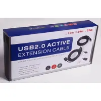 PremiumCord USB 2.0 Repeater Verlengkabel A (15 m, USB 2.0), USB-kabel