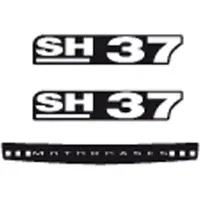 Shad SH37 " STICKERS