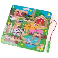 Bigjigs Boerderijdoolhof puzzel