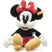 Steiff Knuffel - 31 cm. - Minnie Mouse - Zwart/Rood - - OneSize - Knuffels