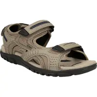 Geox Wandelsandalen 'Strada' beige / donkerbeige / geel / zwart