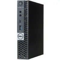 Dell OptiPlex 7070 Micro, i5-9500T processor, 16GB RAM, 256GB SSD, mSFF form factor, Windows 11 Pro, gebruikt