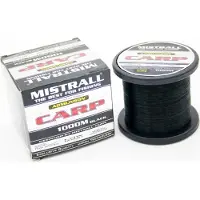 Mistrall Amundson Karper Vislijn Zwart 0.35mm 1000m