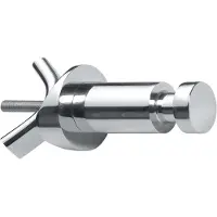Sapho Radiatorhanddoekhaak, chroom