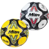 Mitre Delta Evo Football Ball Geel 4