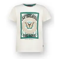 Vingino T-shirt Harloua Meisje Wit 176