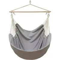 AMANKA XXL Hangstoel voor 2 Personen - 185x130 Tuin Hangstoel tot 150kg - Zit Hangmat Binnen en Buiten