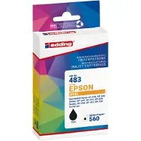 Edding Inktcartridge vervangt Epson T2991, 29XL Compatibel Zwart EDD-483 18-483-01