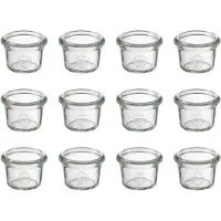 Aps WeckglazenSet - 12 stuks - inhoud 0 -035 liter