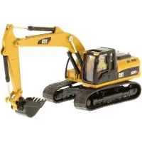 Diecast Masters Cat 320D Graafmachine Kraan - HO Series - Verzamelaarsmodel 1:87