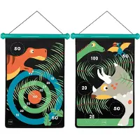 Scratch Magneet Darts Spel Dinowereld groot (Frans)