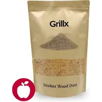 GrillX Rookmot appel 3 liter genoeg voor 7x koud roken cold smoke