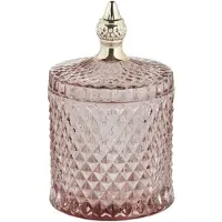 Lene Bjerre Miya voorraadpot met deksel Ø10,5 cm Misty rose