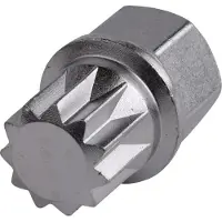 SW-Stahl 02382L-14 velgslot demontage adapter I geschikt voor VW I adapter ABC1 I demontagegereedschap voor het losmaken van het wielslot I ontgrendelingsgereedschap voor velgsloten I velgslottrekker