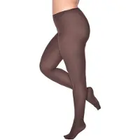 Pamela mann Plus Size panty 50 denier donkerbruin female | Maat: 48-50