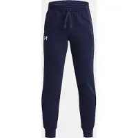Under Armour UA Rival Fleece Joggers Unisex Sportbroek - Navy - Wit