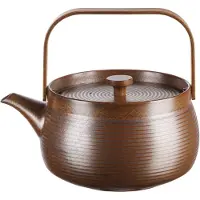Asa selection Theepot Japandi With Wooden Handle Brown 1,5 L