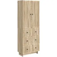 vidaXL Kast Set 2 st Bewerkt hout