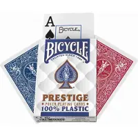 Bicycle Prestige 100% plastic - 1 pakje speelkaarten
