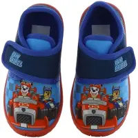 Leomil Paw Patrol - Pantoffels kinderen voor jongens - Marshall en Chase Sloffen kind met klittenbandsluiting - Schoenen van 2 tot 6 jaar - Maat 27 - Blauw