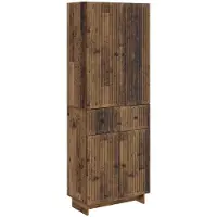 vidaXL Kastenset 2 st Bewerkt hout