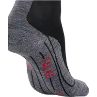 Falke Sportsokken grijs gemêleerd / rood / zwart