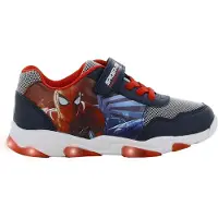 Spider-man Spiderman - Schoenen voor jongens met lichtjes - Sneakers voor kinderen met klittenband - Lichtgevende kindersneaker - Maat 29 - Blauw