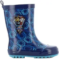 Leomil Paw Patrol - Regenlaarzen kinderen van 2 tot 6 jaar - Chase en Marshall Rubberen kinderlaarzen - Regenlaarsjes voor jongens - Maat 24 - Blauw