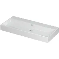 Ink Unlimited Wastafel Porselein Zonder Kraangat - 1000x450x110 mm - Glans Wit