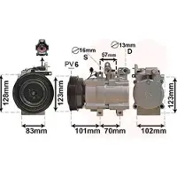 VAN WEZEL 8200K219 Aircopomp