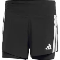 Adidas Sportbroek 'Adizero' groen / zwart / wit