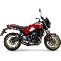 Gpr Exclusive M3 Black Titanium Kawasaki Z 650 Rs 24-25 Niet Gehomologeerd Volledig Uitlaatsysteem