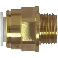 John guest M 1/2´´ Messing Rechte Connector 22 Mm