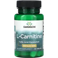 Swanson Health L-Carnitine 500mg - 30 tabletten