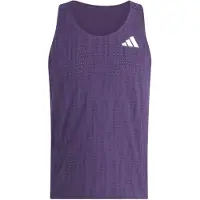 Adidas Functioneel shirt 'Adizero' aubergine / braam / wit