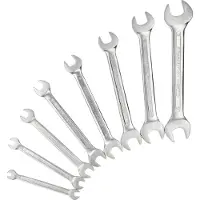 Ks Tools 512.0208 512.0208 Dubbele steeksleutelset 8-delig