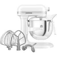 KitchenAid Artisan wit - keukenmachine in hoogte verstelbare kom - 375