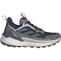 Adidas - Dames wandelschoenen - Terrex Free Hiker 2 Low W Aurora Ivy/Preloved Teal/Taupe Oxide voor Dames - Maat 5 UK - Blauw