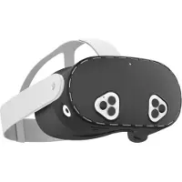 Vortex Siliconen beschermhoes voor Meta Quest 3S | Zwart