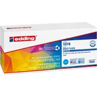 Edding Toner vervangt Brother TN-421C Compatibel Cyaan 1800 bladzijden EDD-1078 18-1078