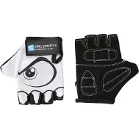 Crazy Safety , fietshandschoenen, junior, wit